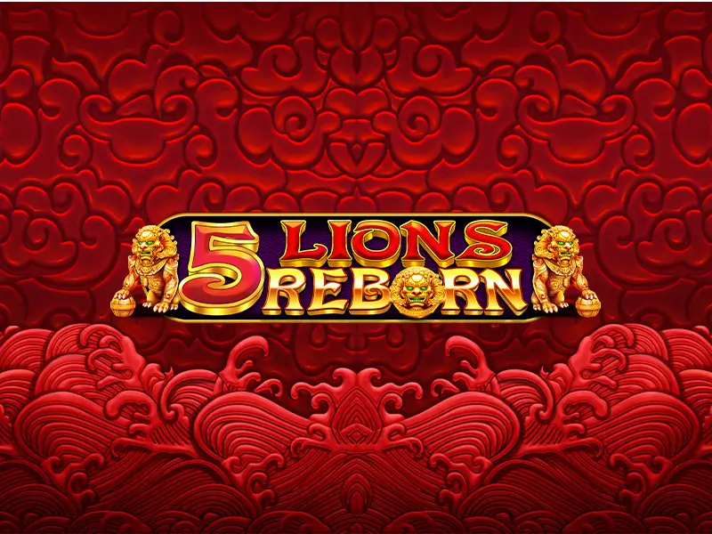 5 Lions Reborn backdrop for esports match
